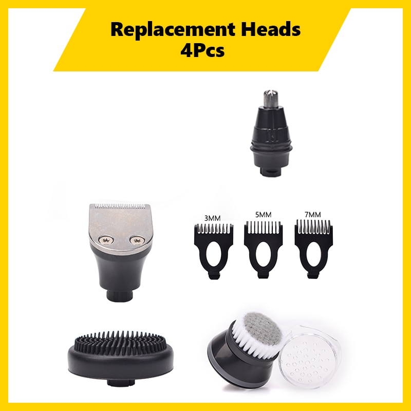 4 Pieces Replacement Shaver Head Electric Shaver