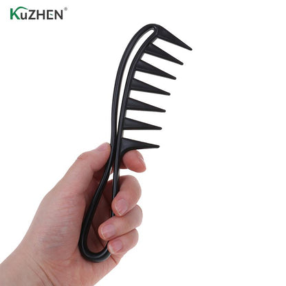 Hairstyle Wide Teeth Hairbrush Fork Comb