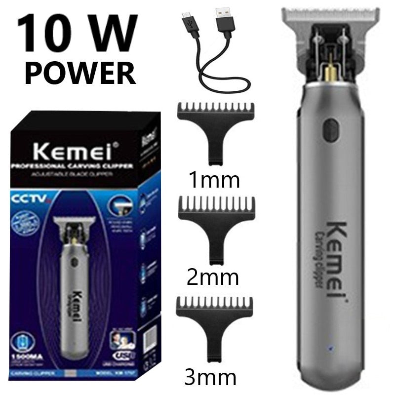 Rechargeable Electric Cordless Hair Clipper New Hair Clipper Men Shaver