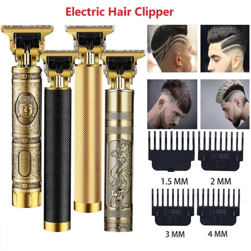 Barber Retro T9 Hair Trimmer Professional Razor Trimmer Cut Machine ...