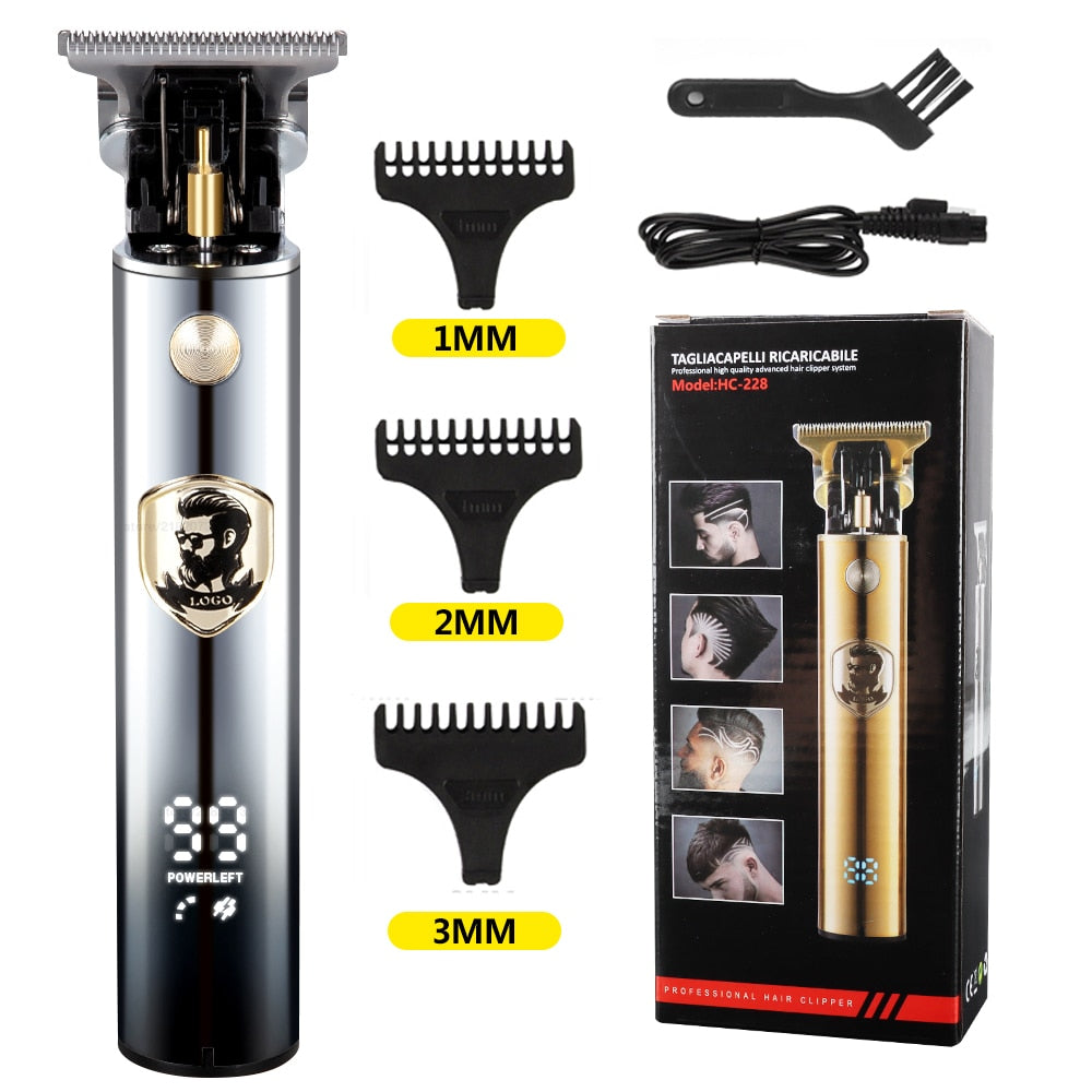 USB Electric Hair Clippers Rechargeable Shaver