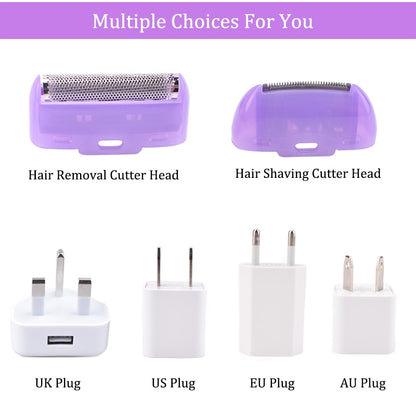 2 In 1 Rechargeable Electric Epilator