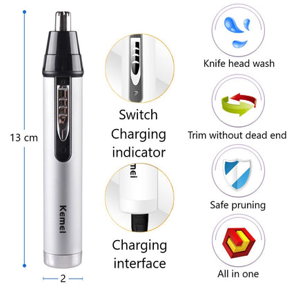 Origina 4in1 Rechargeable Nose Ear Hair Trimmer