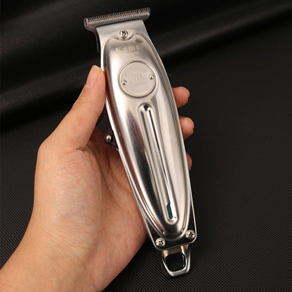 Professional Hair Clipper All Metal Men Electric Cordless Hair Trimmer