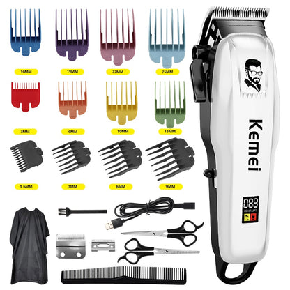 KM-PG809A Electric Hair Clipper Cordless Men's Trimmer