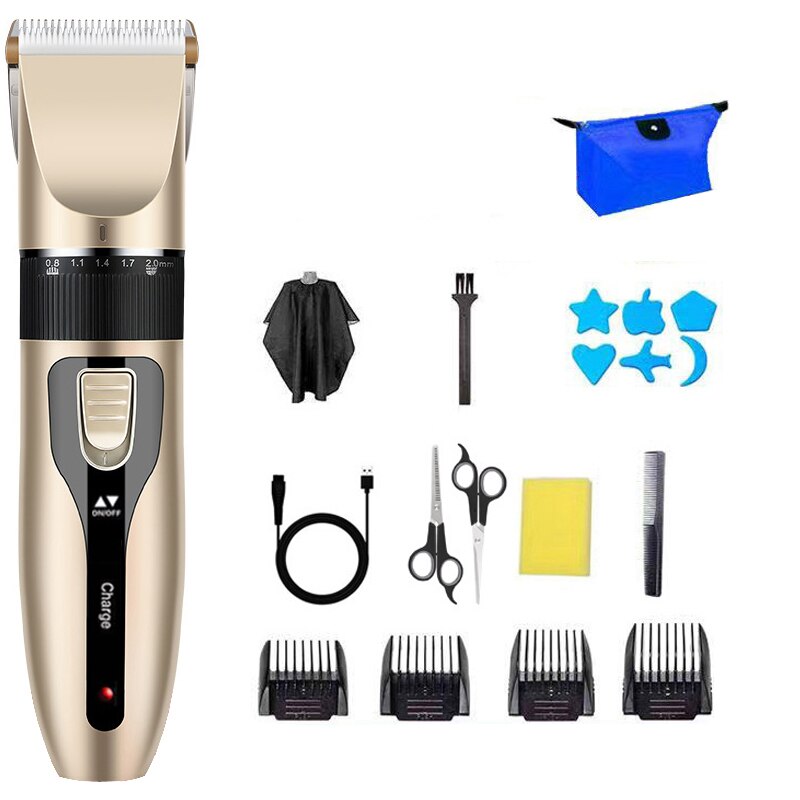 Hair Clipper Set Rechargeable Cutting