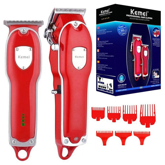 Combo kit rechargeable hair clipper professional electric beard