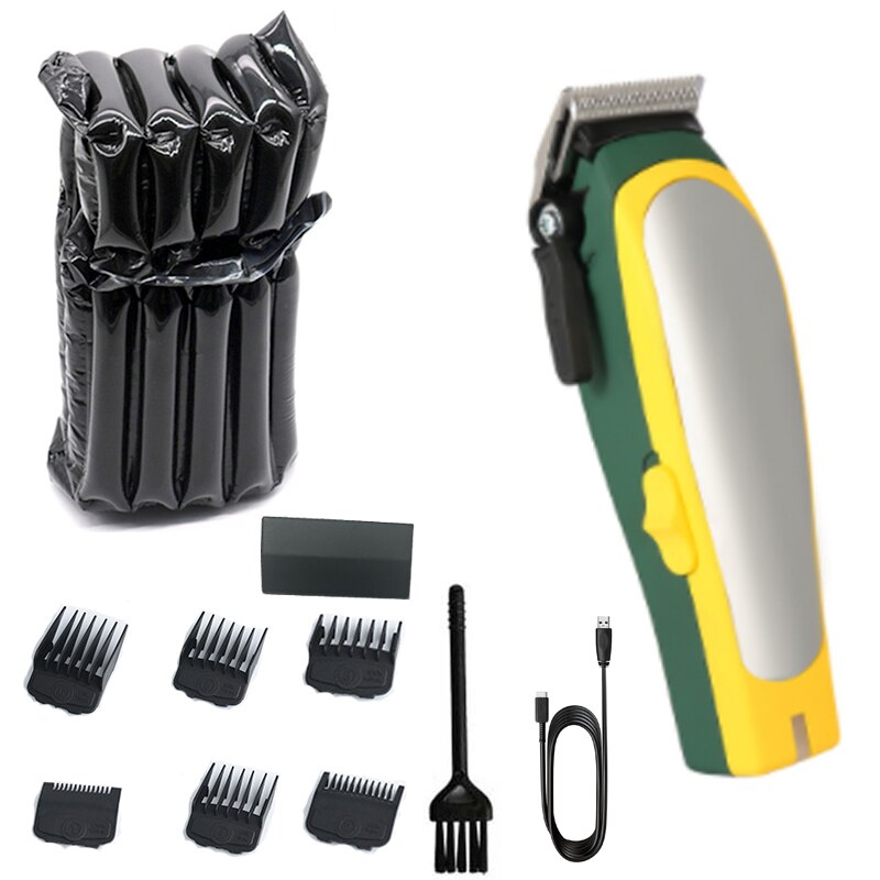 Rechargeable hair clipper for men grooming kit