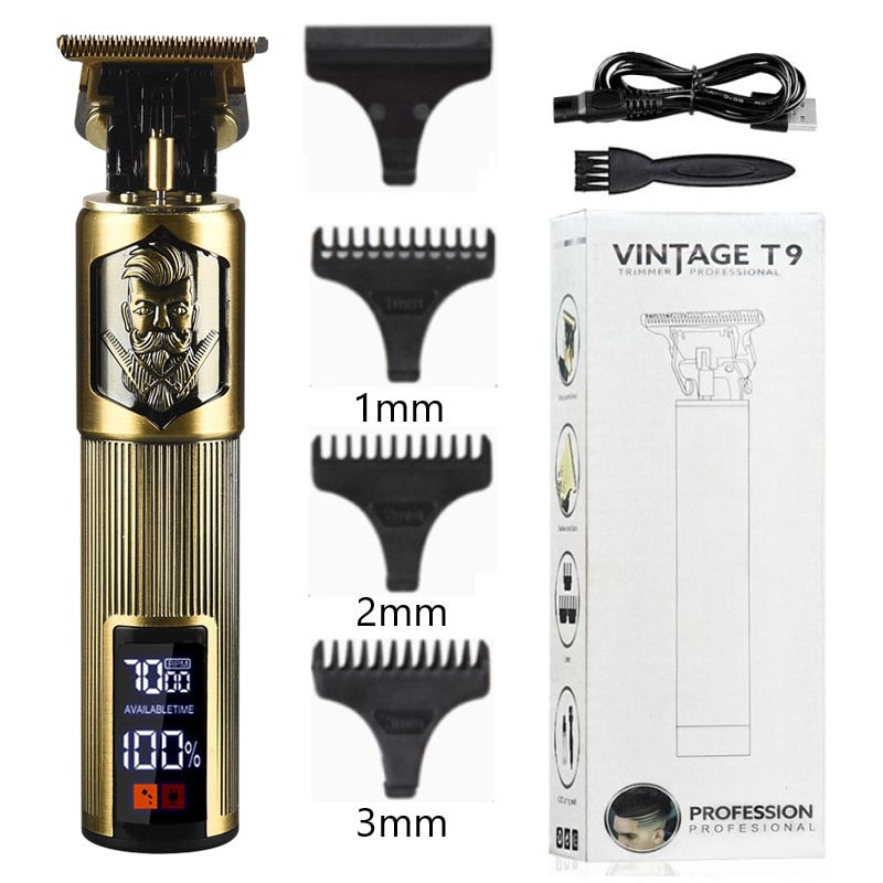 New T9 Hair Trimmer Barber Hair Clipper