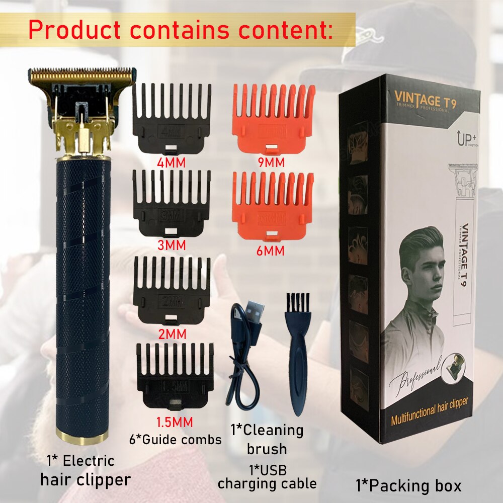 Hair Clipper Professional Comb 6MM 9MM Shaving Trimmer