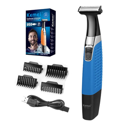 Body trimmer rechargeable electric shaver beard