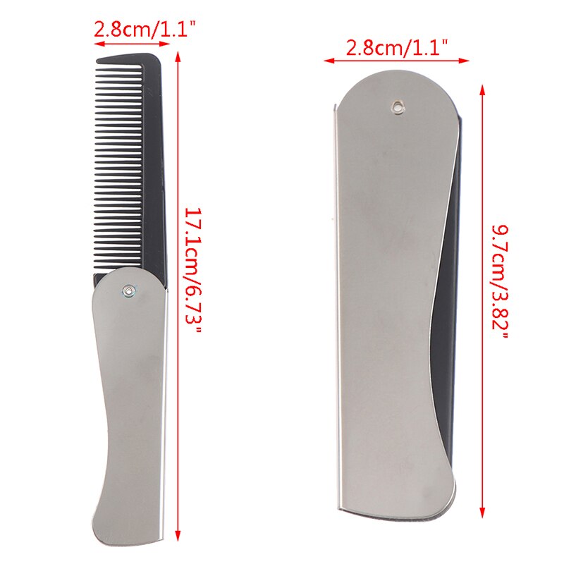 Portable Folding Pocket Combs For Men Oil Head