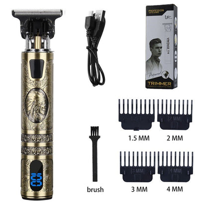 USB Rechargeable 0mm Shaver Beard