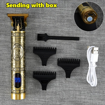 USB Electric Hair Clippers Rechargeable Shaver