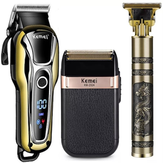 Professional Barber Hair Clipper Rechargeable Electric Finish Cutting Machine