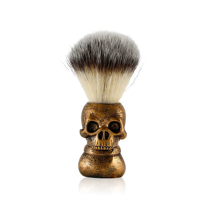 Men Shaving Beard Brush Skull Hair Shave