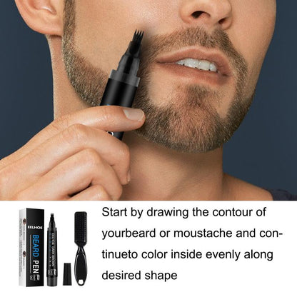 Beard Filler Pen Beard Enhancer Brush Beard