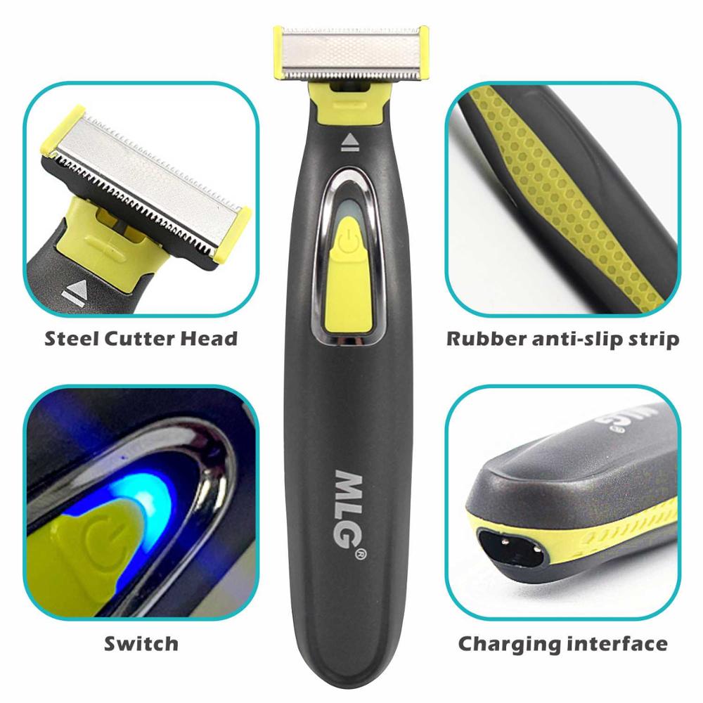 Washable Rechargeable Electric Shaver Beard Razor