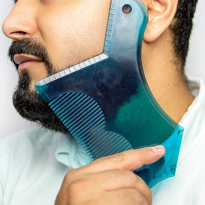 Men Beard Shaping Trimming Shaper Template