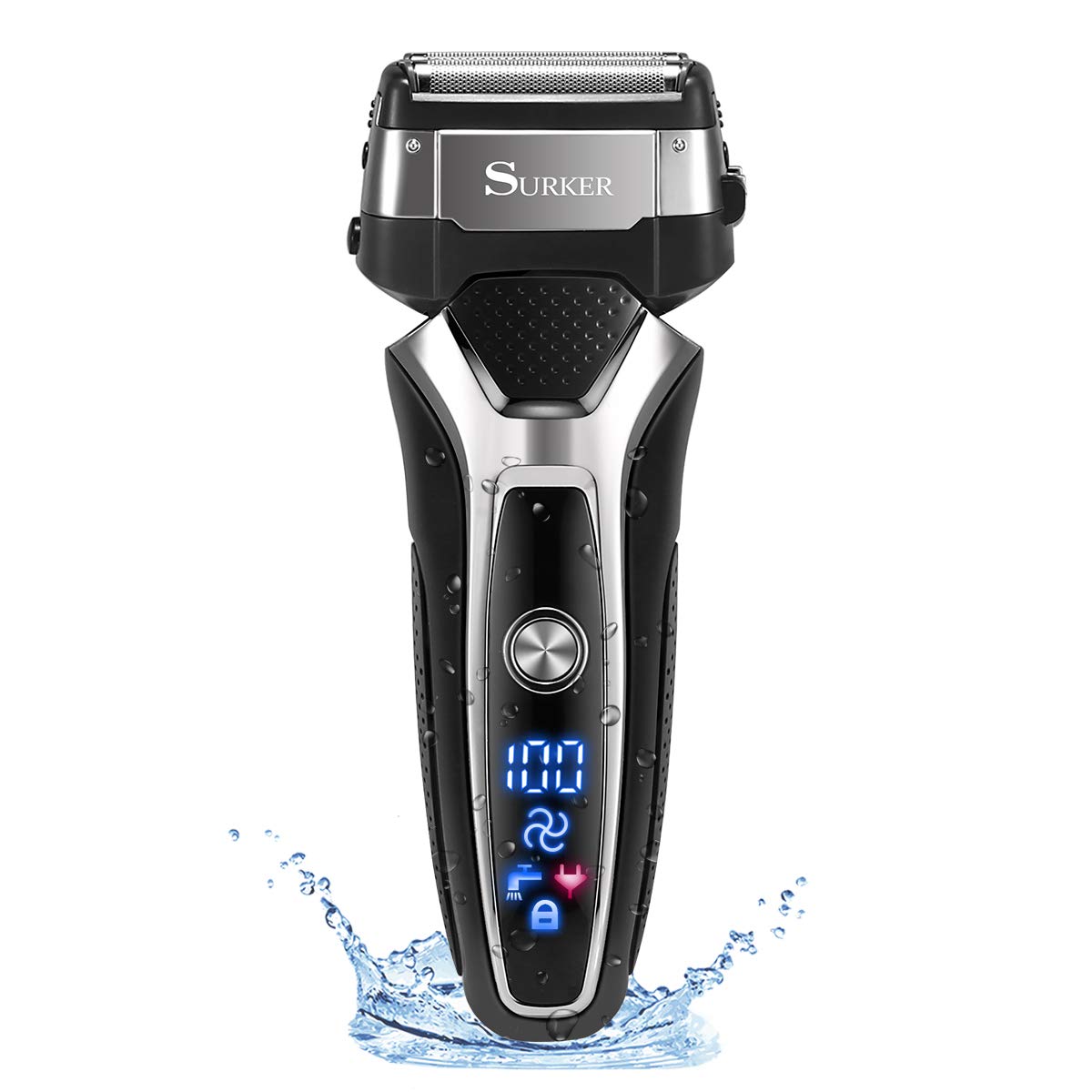 Electric shaver beard foil electric razor