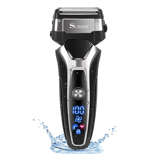 Electric shaver beard foil electric razor