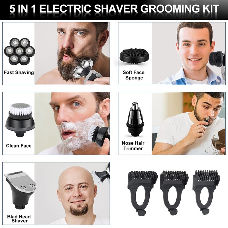 Floating Head Men's Electric Shaver