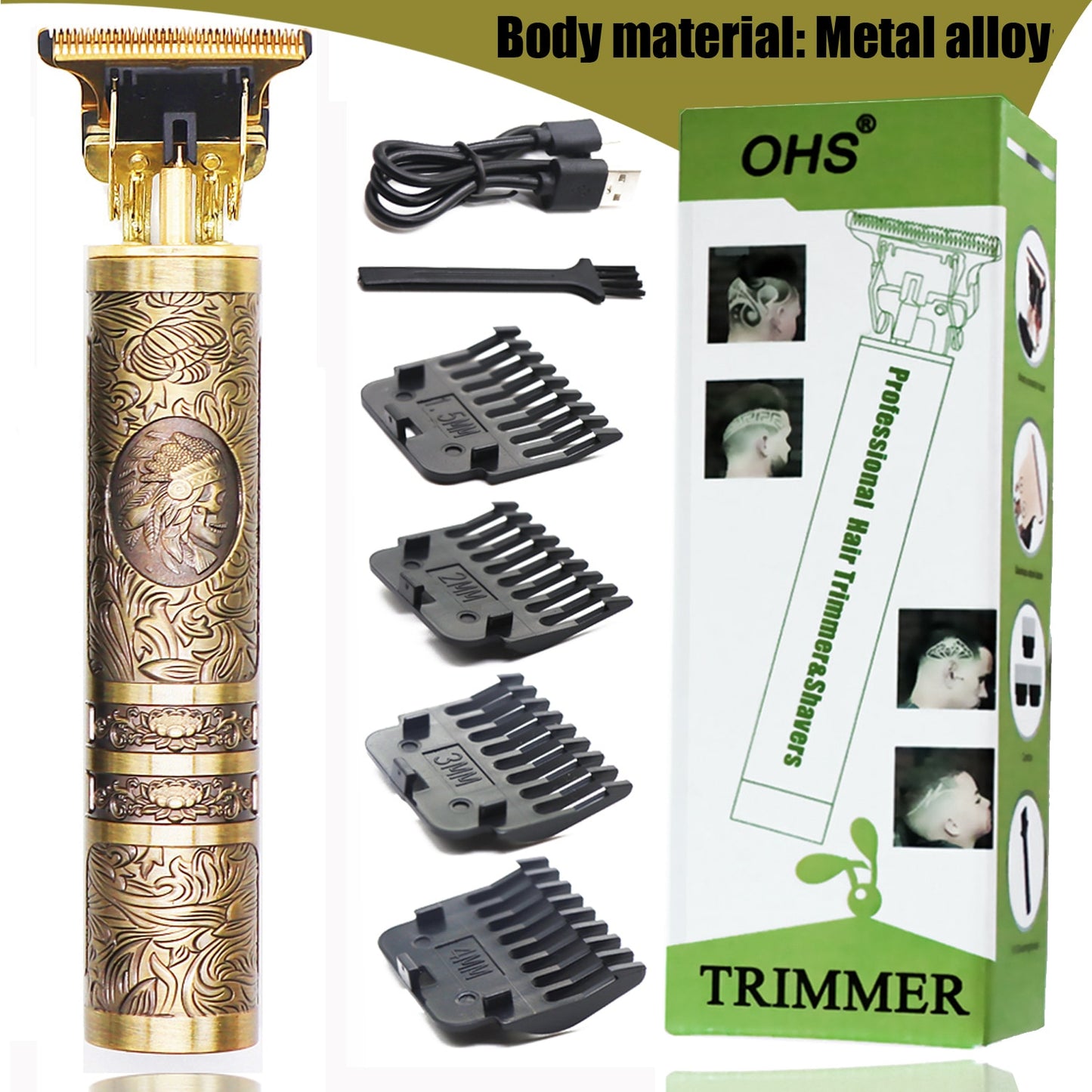 Carving Professional Hair Trimmer Beard