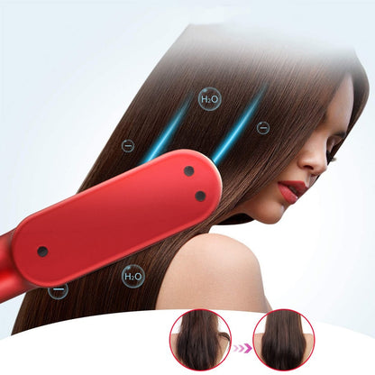 Wireless Hair Straightener Comb Beard Brush