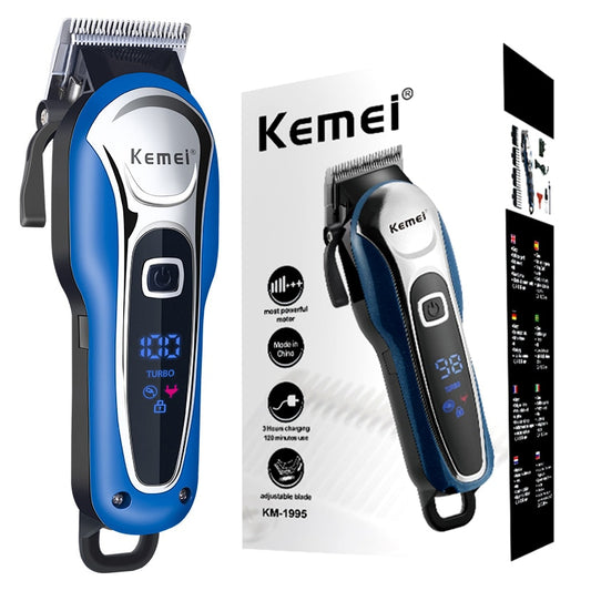 Powerful rechargeable hair clipper