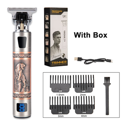 Wireless Cutting Machine Beard Trimmer Shaving Barber Hair Clipper