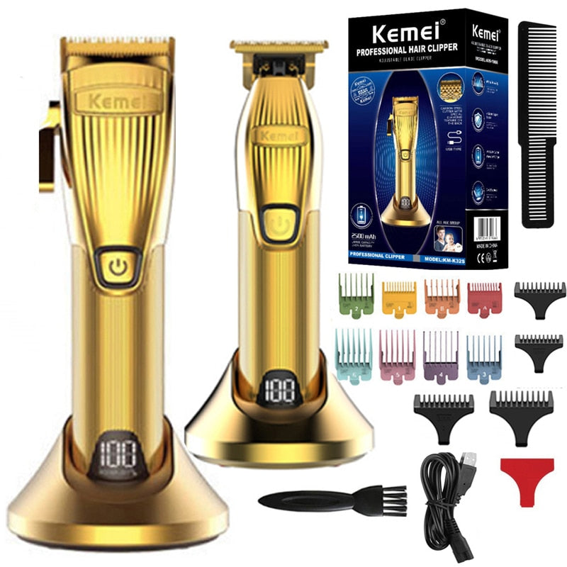 Original Barber Shop Professional Hair Trimmer For Men Electric Beard Trimmer