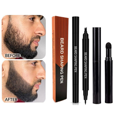 Beard Filling Pen Kit Four Prong Beard Filler Pencil