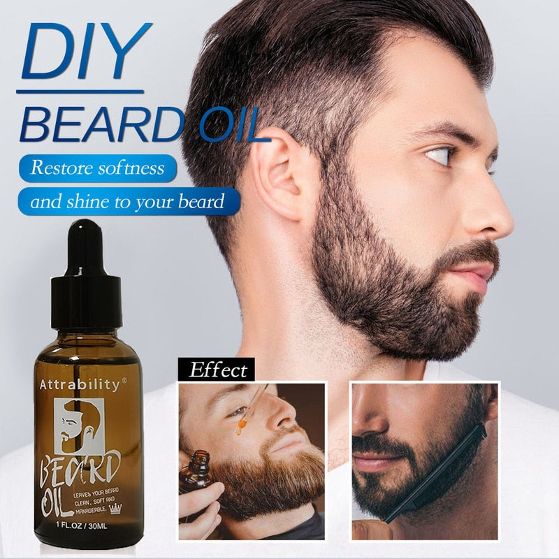 Beard Growth Essential Oil Grow Beard Thicker