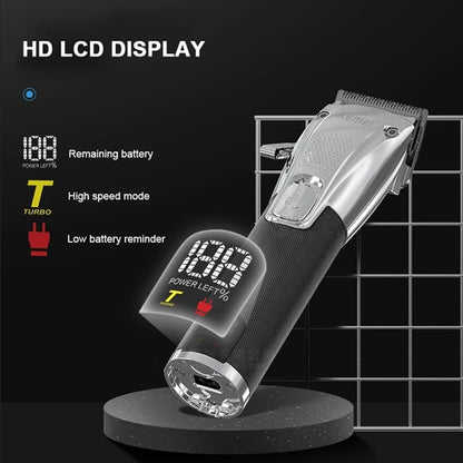 Adjustable barber electric hair clipper