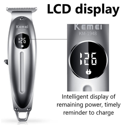 Electric Barber Full Metal Housing Hair Trimmer for Men