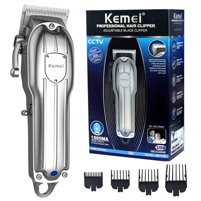 Professional hair trimmer for men