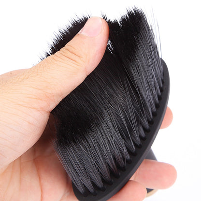 Soft Black Neck Face Duster Beard Brushes Barber