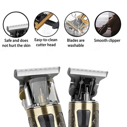 USB Electric Hair Clippers Rechargeable Shaver