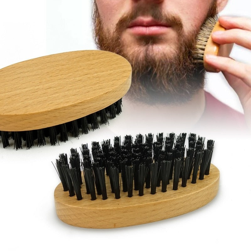 Natural Peach Wood Hair Comb Men Beard Care