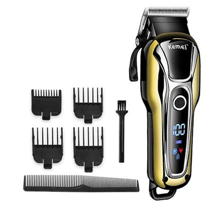 Electric Hair Clipper Hair Cutting machine Wireless Trimmer Men Professional