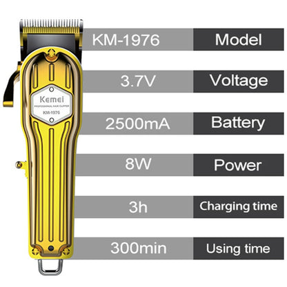 Metal shell hair trimmer professional