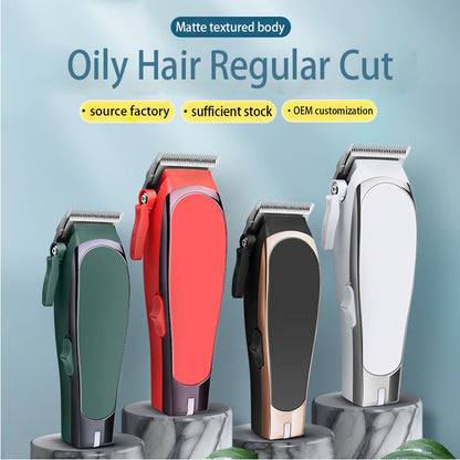 Rechargeable hair clipper for men grooming kit