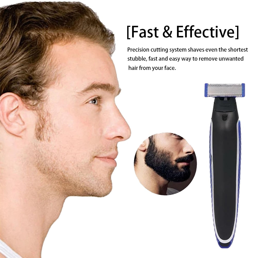 Men's Shaver Hair Clipper Rechargeable Beard Trimmer