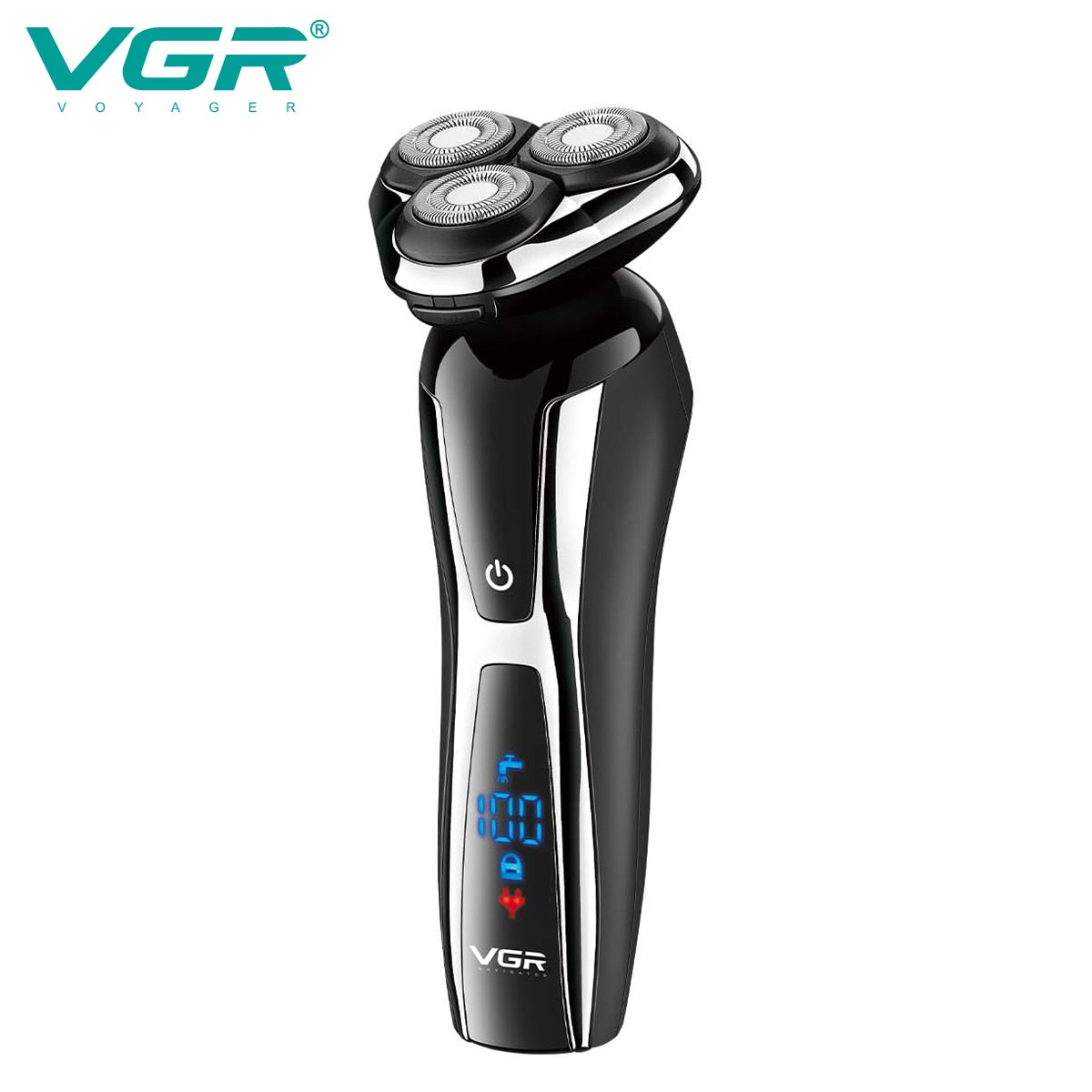 VGR wet dry electric shaver for men rotary beard