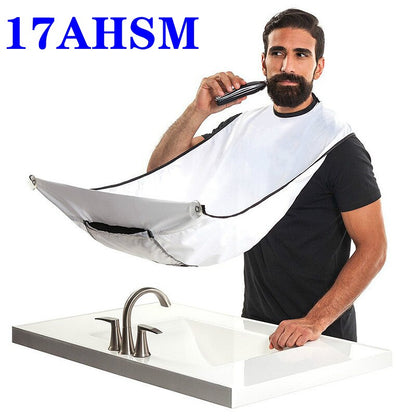 Man Beard Shaving Apron Care Clean Hair Adult Bibs