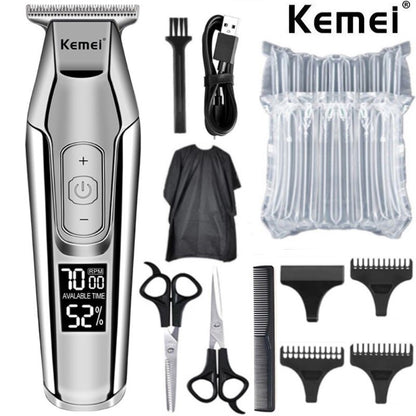 Professional Hair Clipper Beard Trimmer for Men Digital Hair Clipper