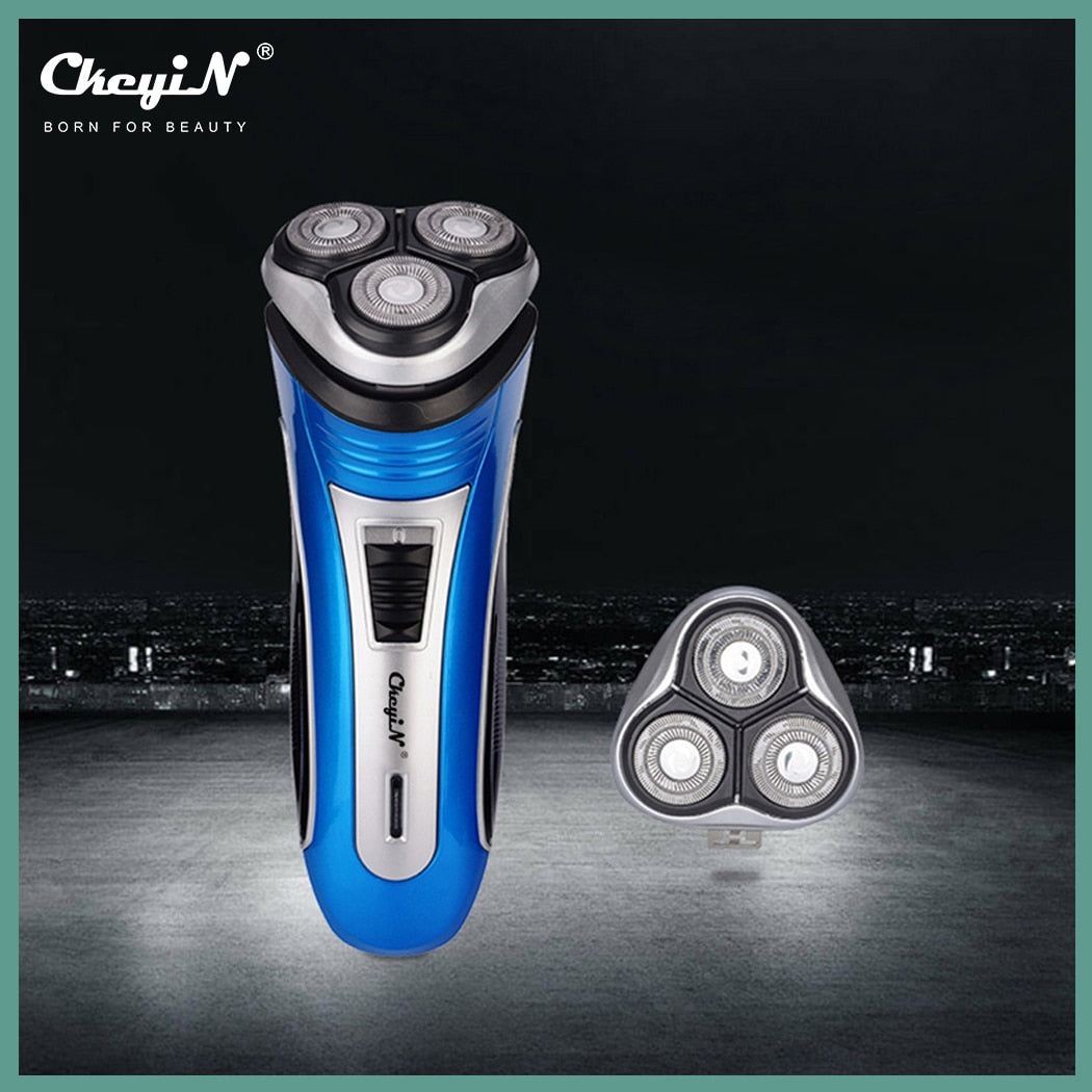 Special Offer Electric Shaver Triple 3D Floating Blade Beard Trimmer