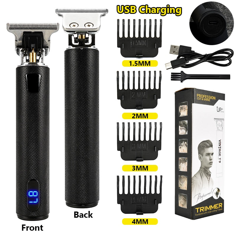 Electric Hair Clipper Hair Trimmer For Men Rechargeable Electric Shaver Beard Barber Hair Cutting