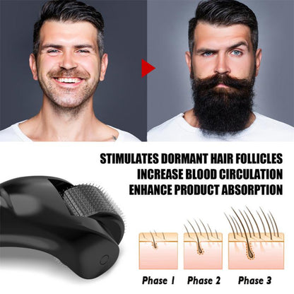 Micro 540 Derma Roller Titanium Hair Regrowth Beard Growth