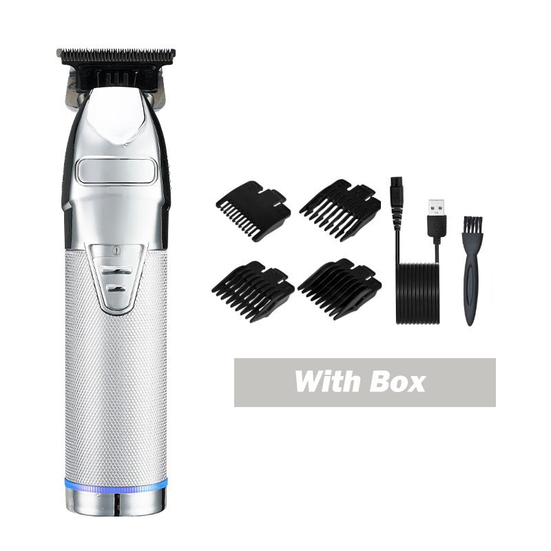 Professional Hair Trimmer For Men Barber Rechargeable Hair Clipper